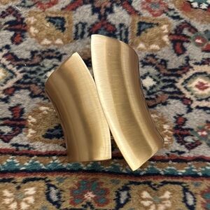 Brushed Gold Cuff Bracelet